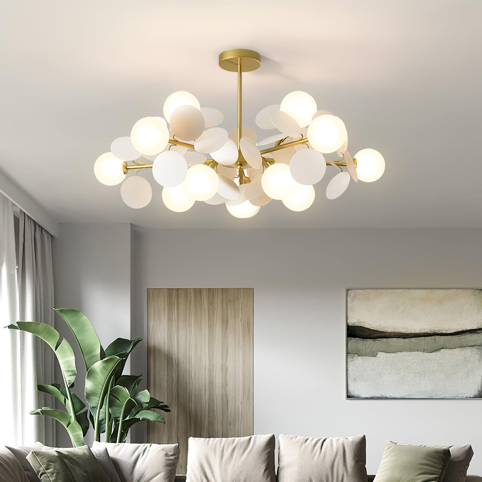 Off White Tree Chandelier - Blowlighting