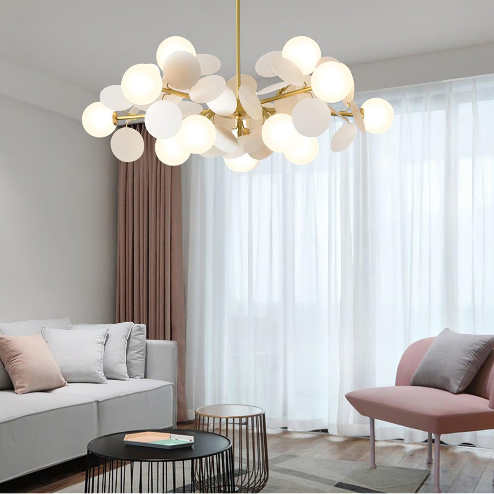 Off White Tree Chandelier - Blowlighting