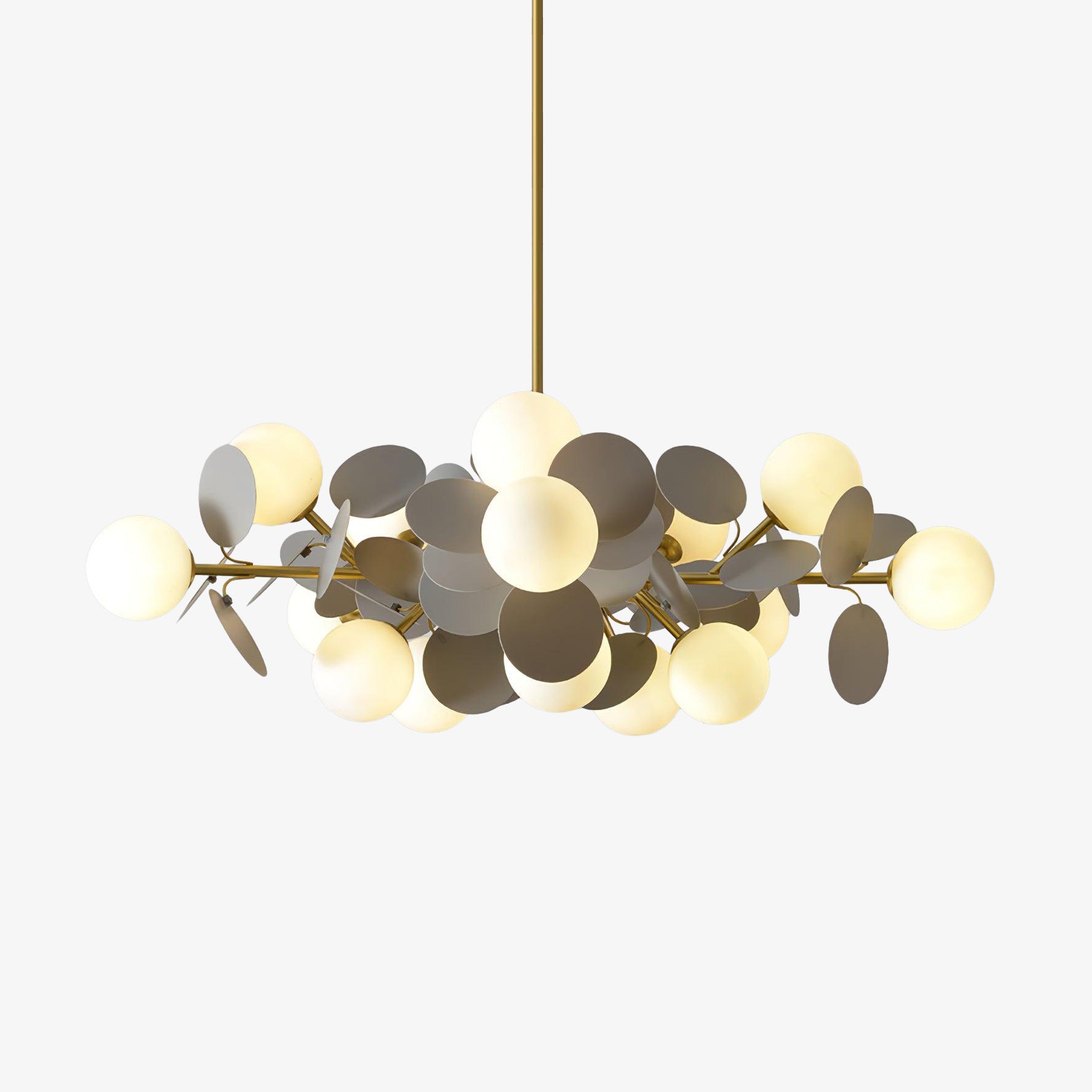 Off White Tree Chandelier - Blowlighting