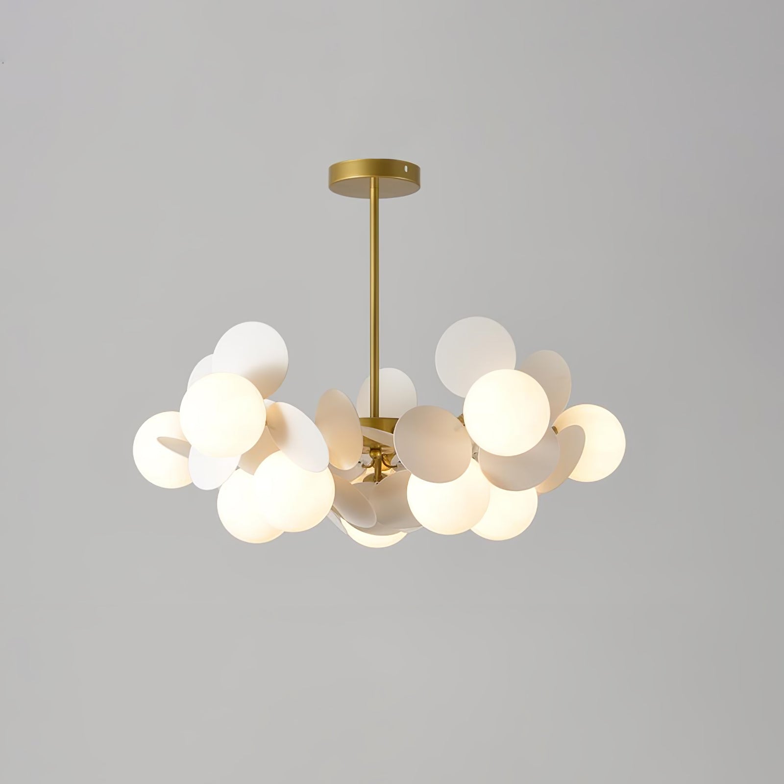 Off White Tree Chandelier - Blowlighting
