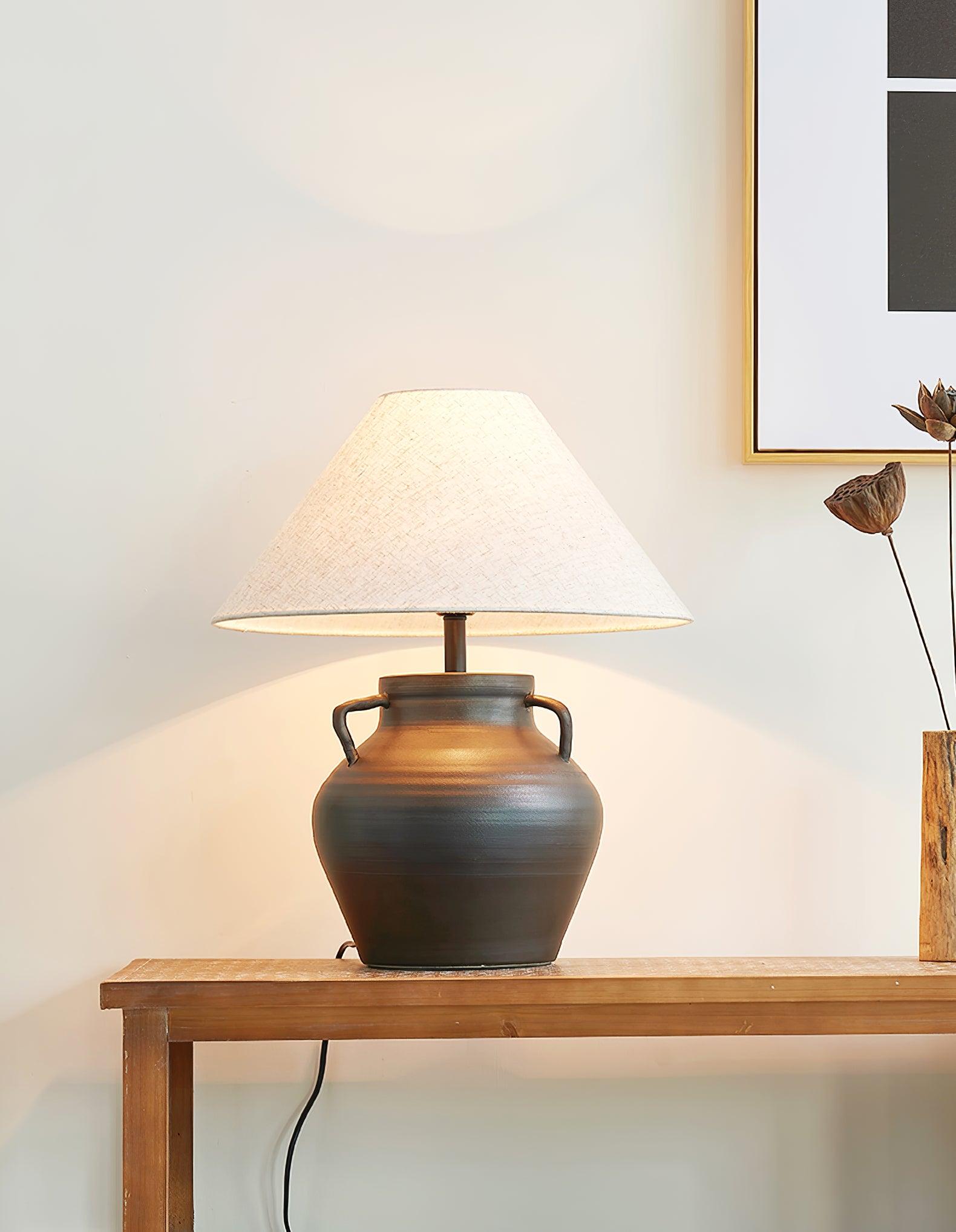 Old Wine Pot Table Lamp - Blowlighting