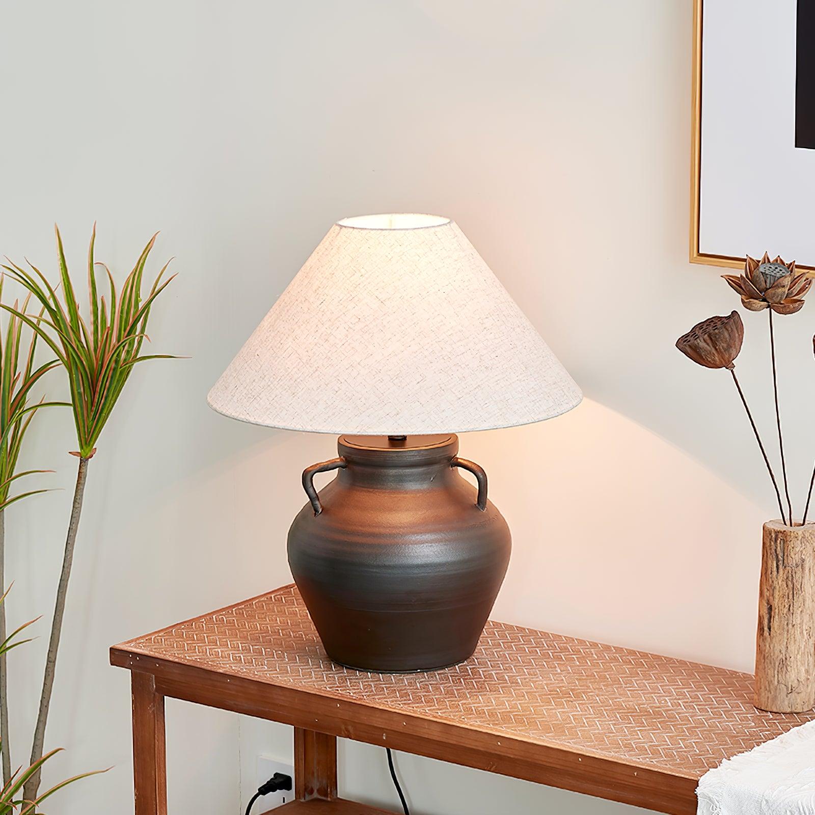 Old Wine Pot Table Lamp - Blowlighting