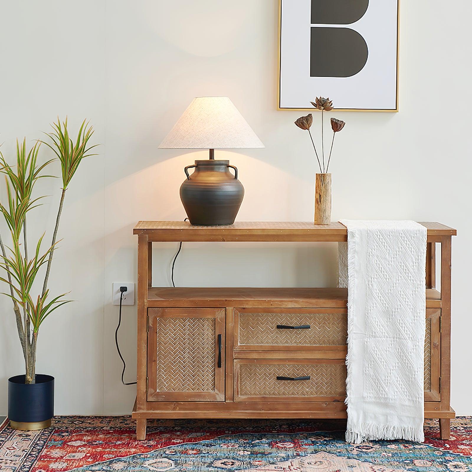 Old Wine Pot Table Lamp - Blowlighting