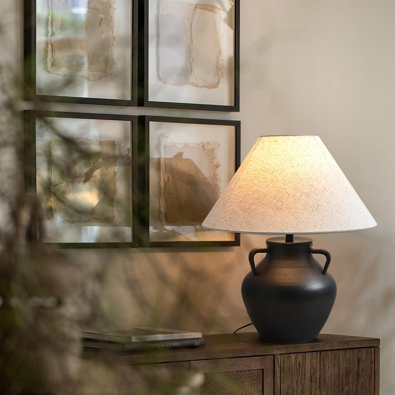 Old Wine Pot Table Lamp - Blowlighting