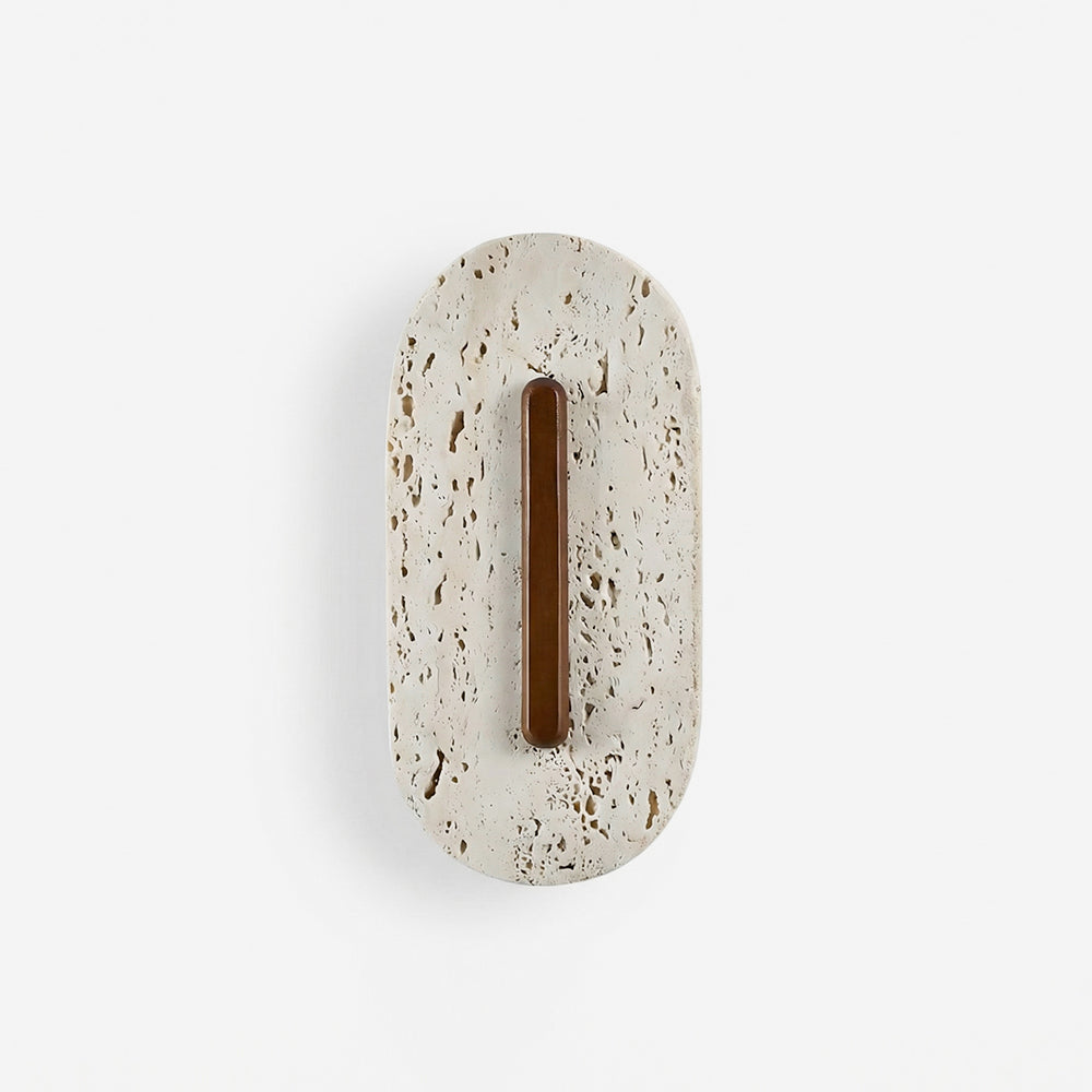 Olera Minimalist Travertine Wall Light