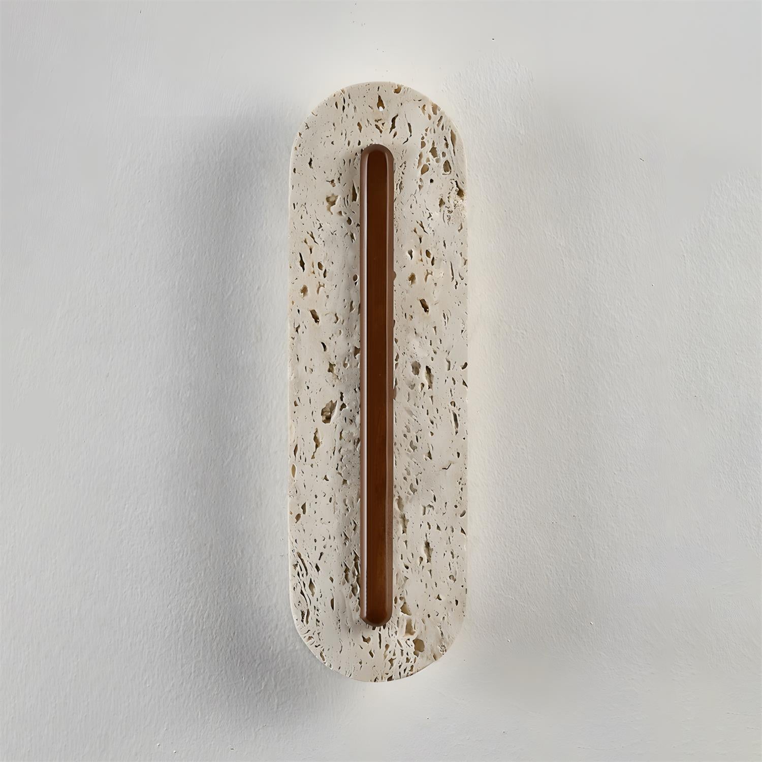 Olera Minimalist Travertine Wall Light