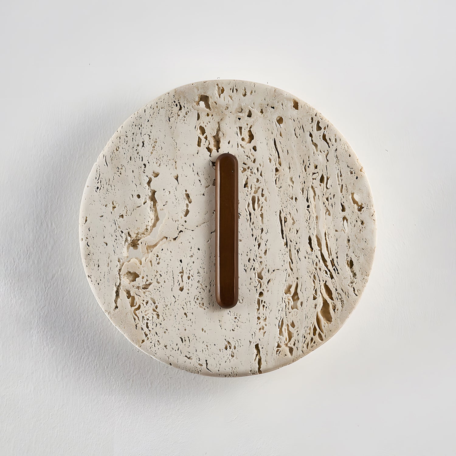 Olera Minimalist Travertine Wall Light