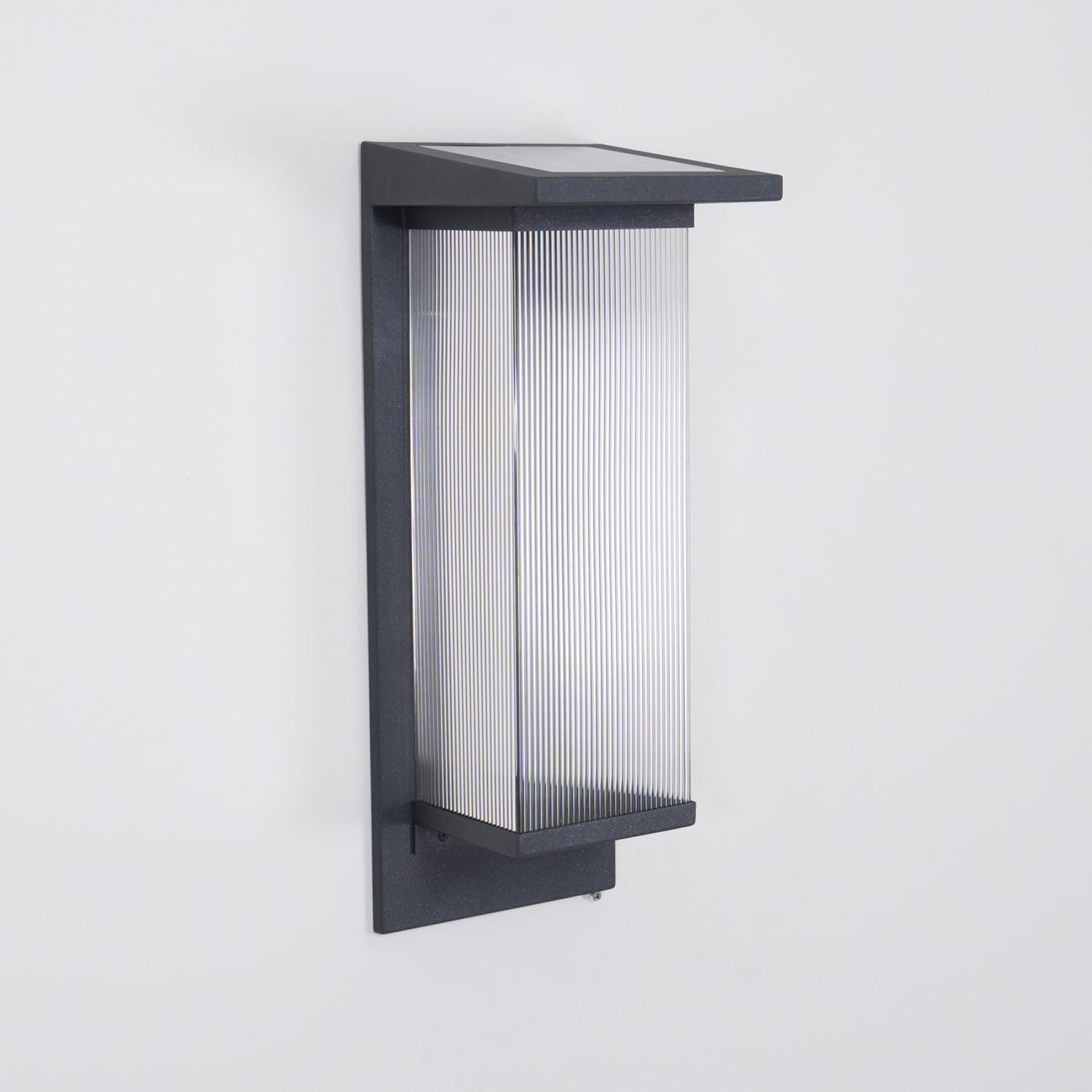 Oleron Box Outdoor Solar Wall Lamp - Blowlighting