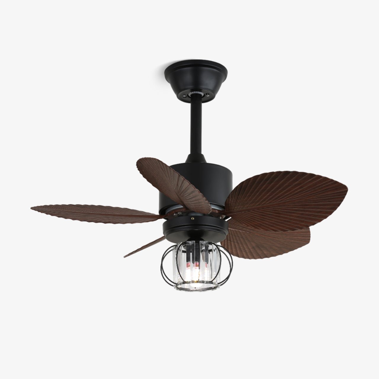 Caden Industrial Ceiling Fan Light - Blowlighting