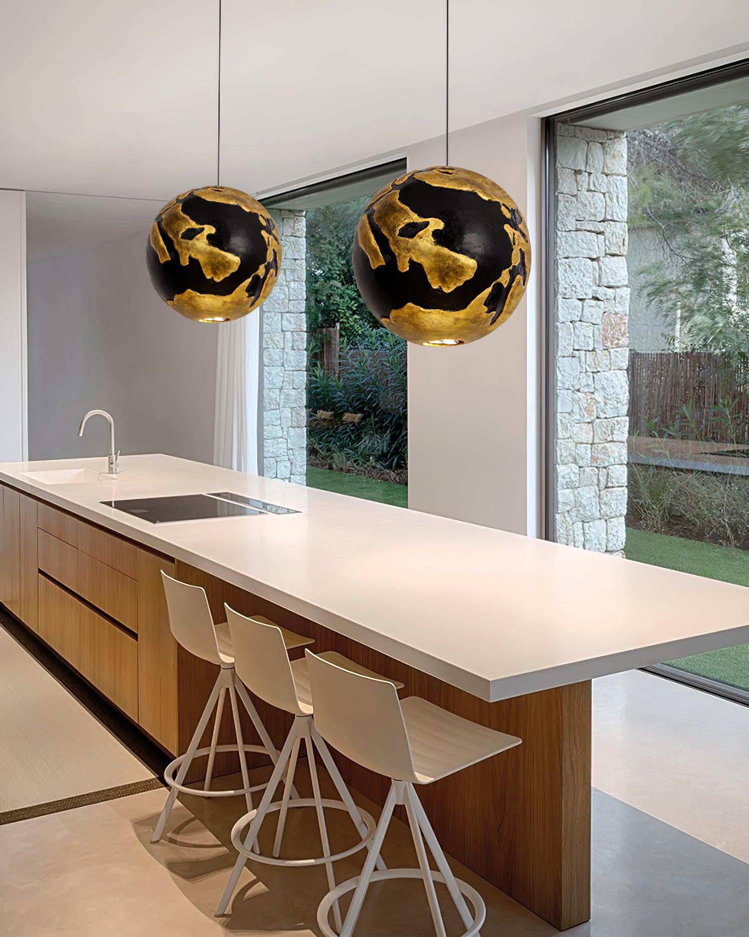 Alzorila Modern Minimalist Nordic Art Composite Pendant Light - Blowlighting