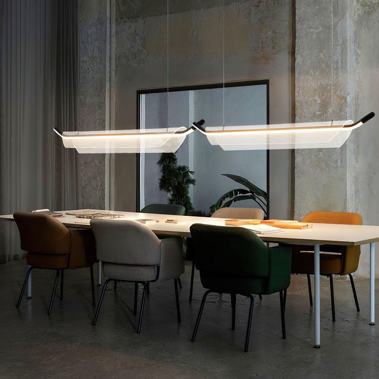 Glider Fashion Acrylic Pendant Light - Blowlighting