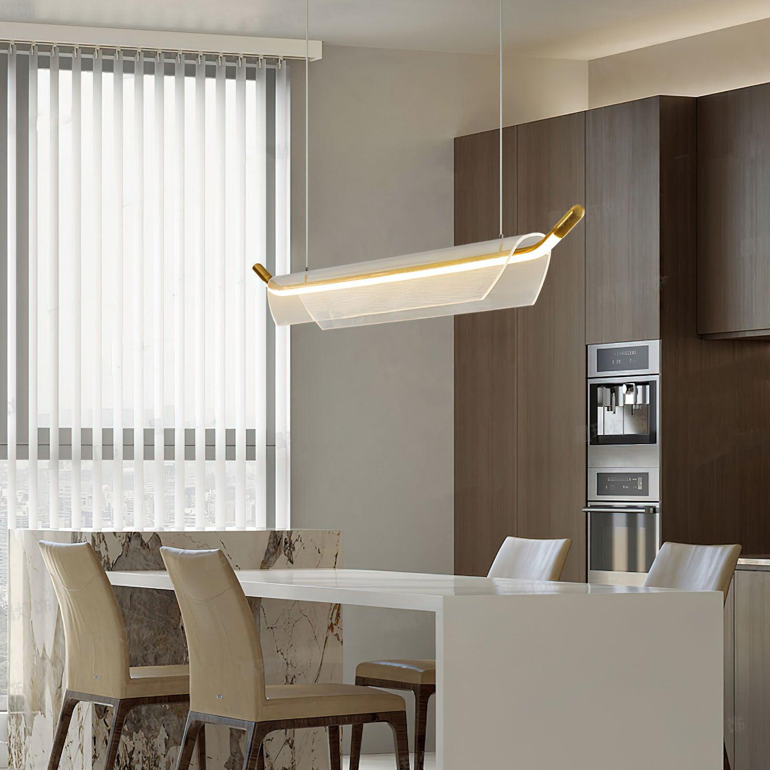 Glider Fashion Acrylic Pendant Light - Blowlighting