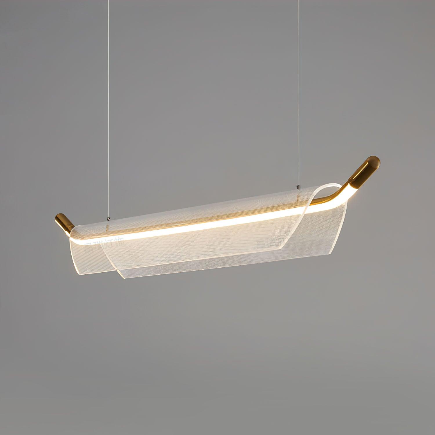 Glider Fashion Acrylic Pendant Light - Blowlighting