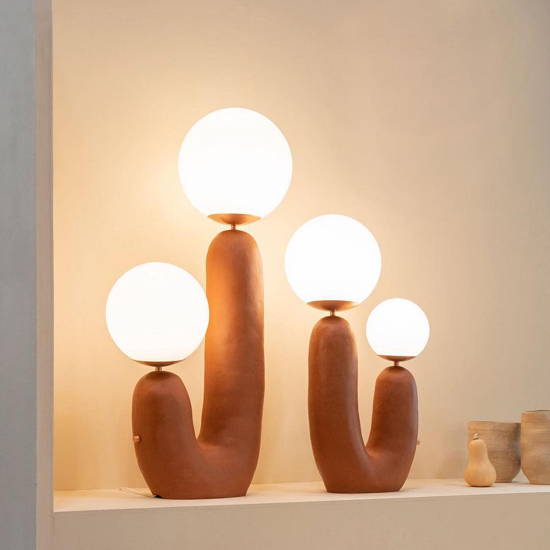 Oo Ceramics Table Lamp - Blowlighting