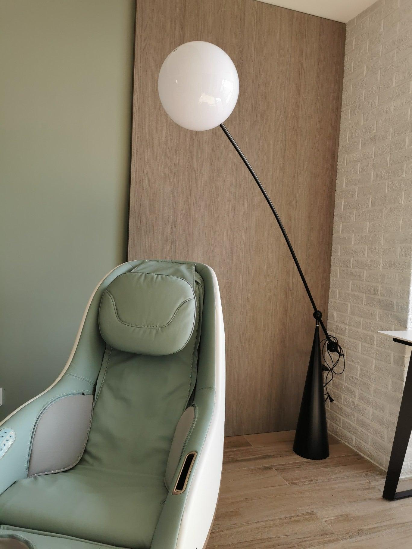 Opal Arc Floor Lamp - Blowlighting