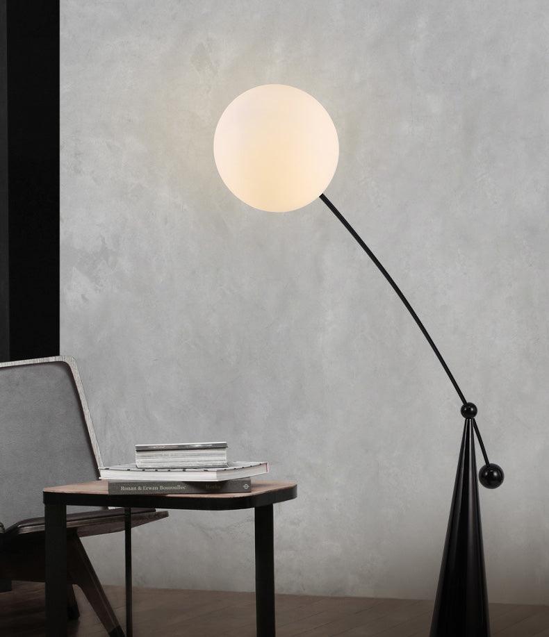 Opal Arc Floor Lamp - Blowlighting