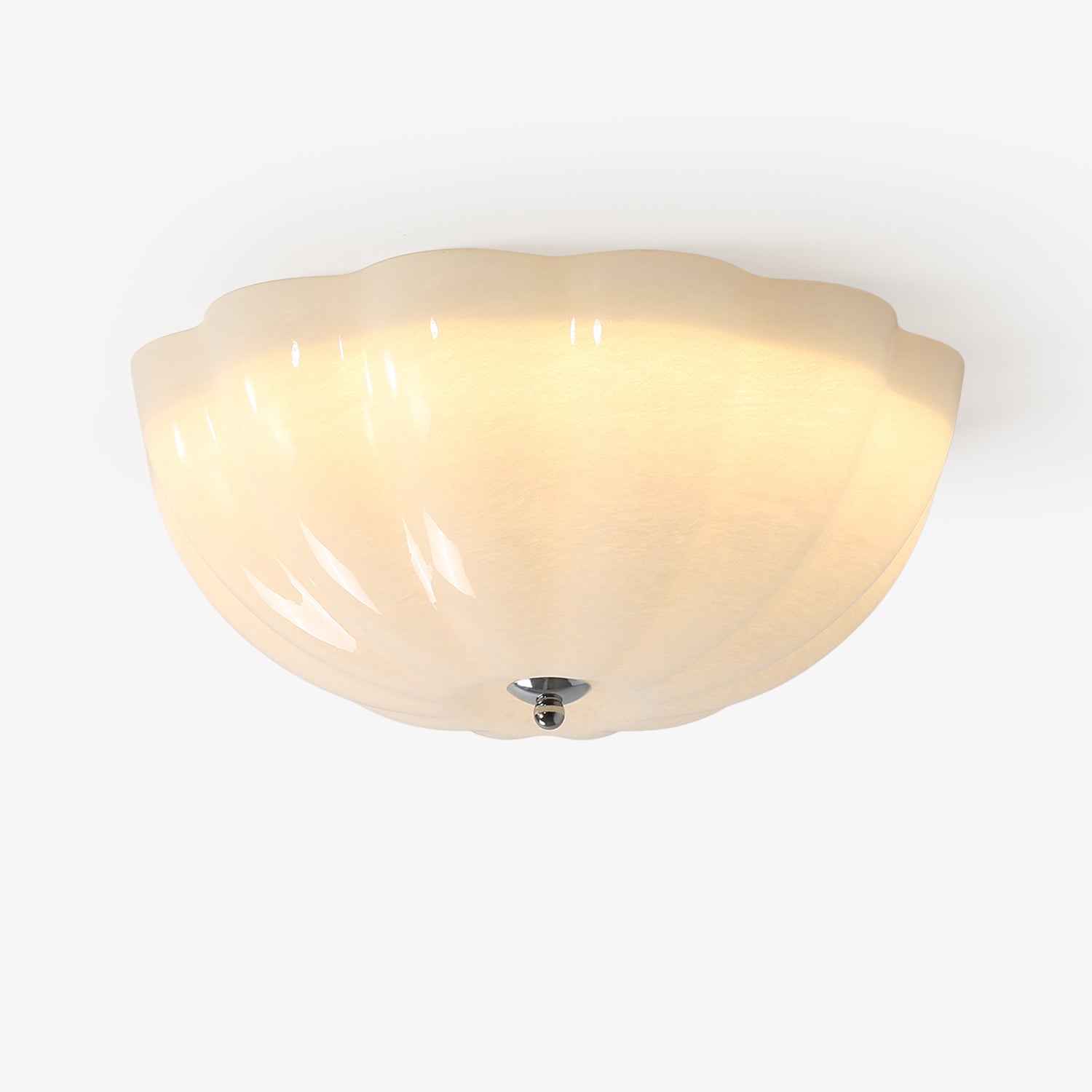 Opal Shell Ceiling Lamp - Blowlighting