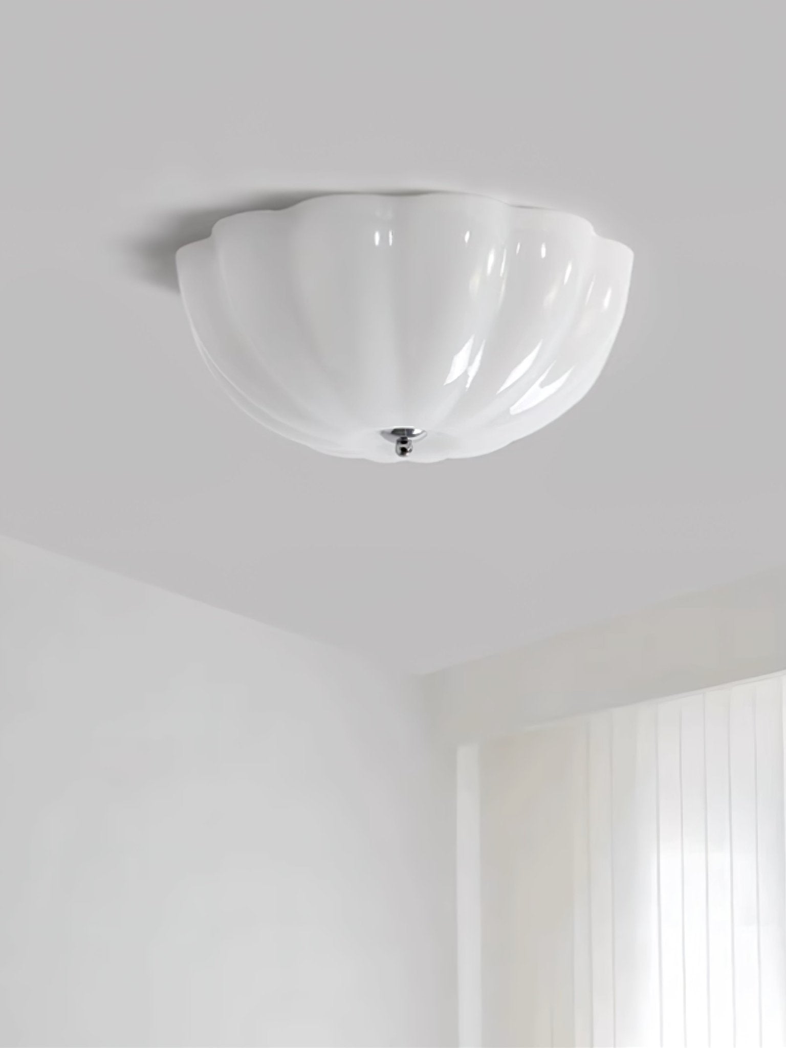 Opal Shell Ceiling Lamp - Blowlighting