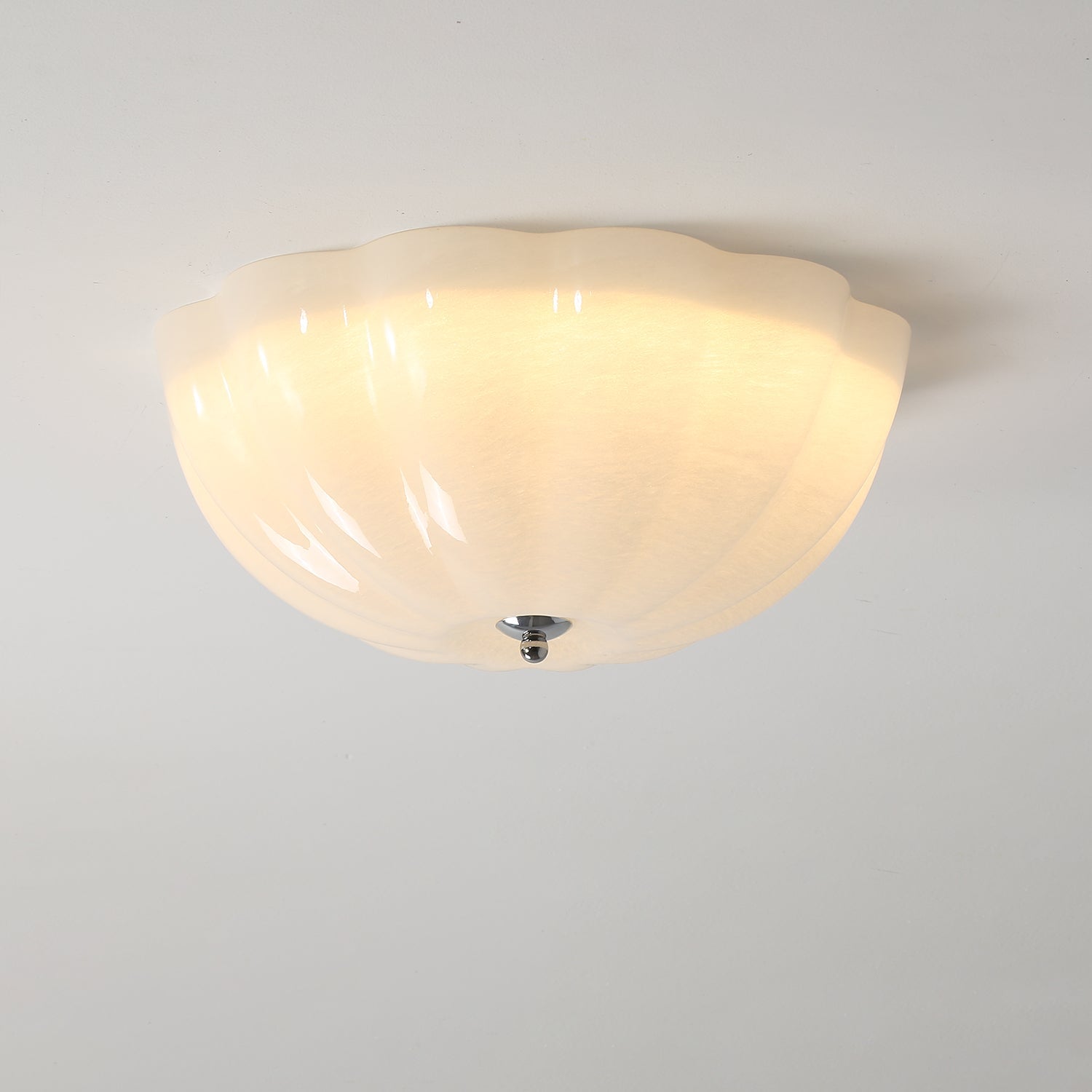 Opal Shell Ceiling Lamp - Blowlighting