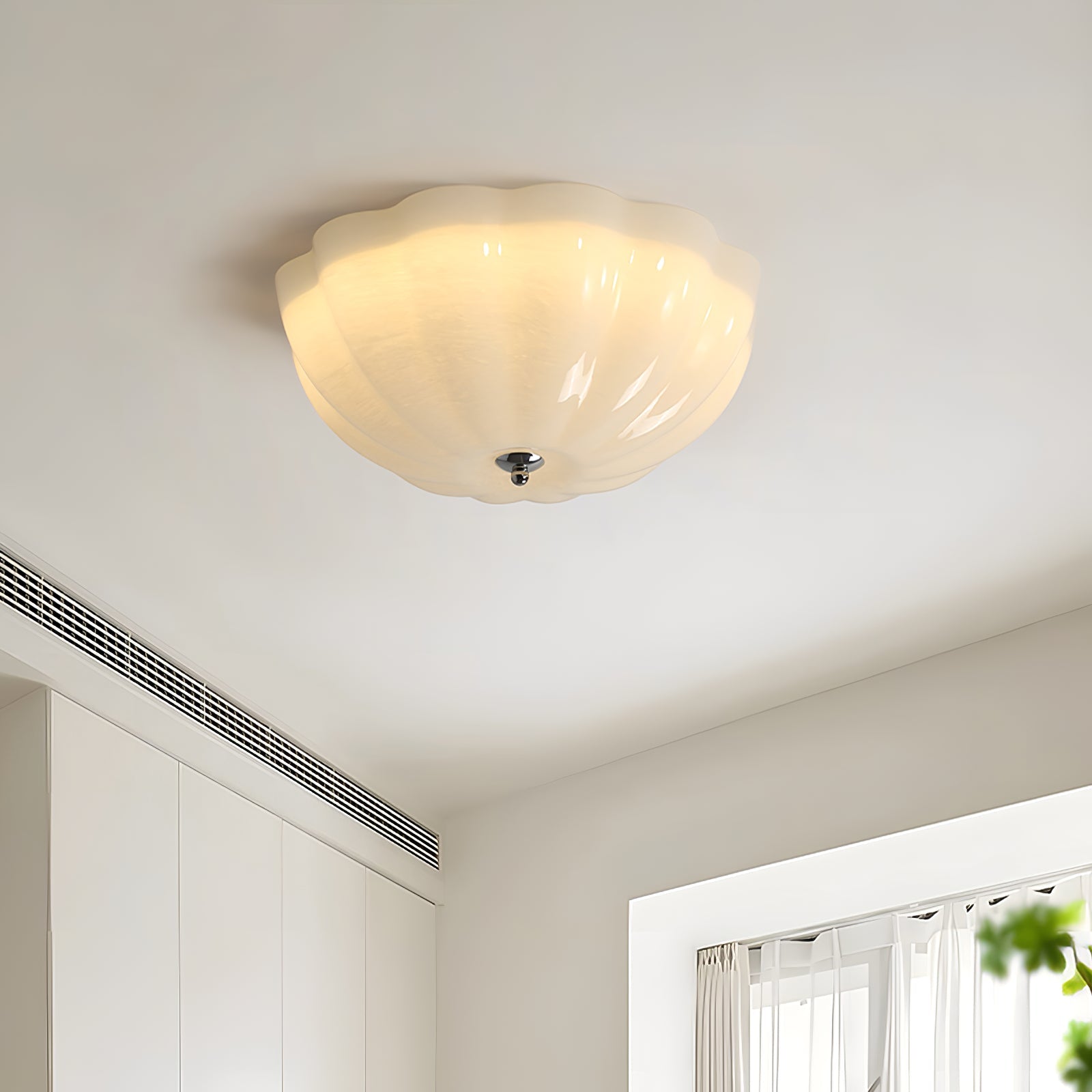 Opal Shell Ceiling Lamp - Blowlighting