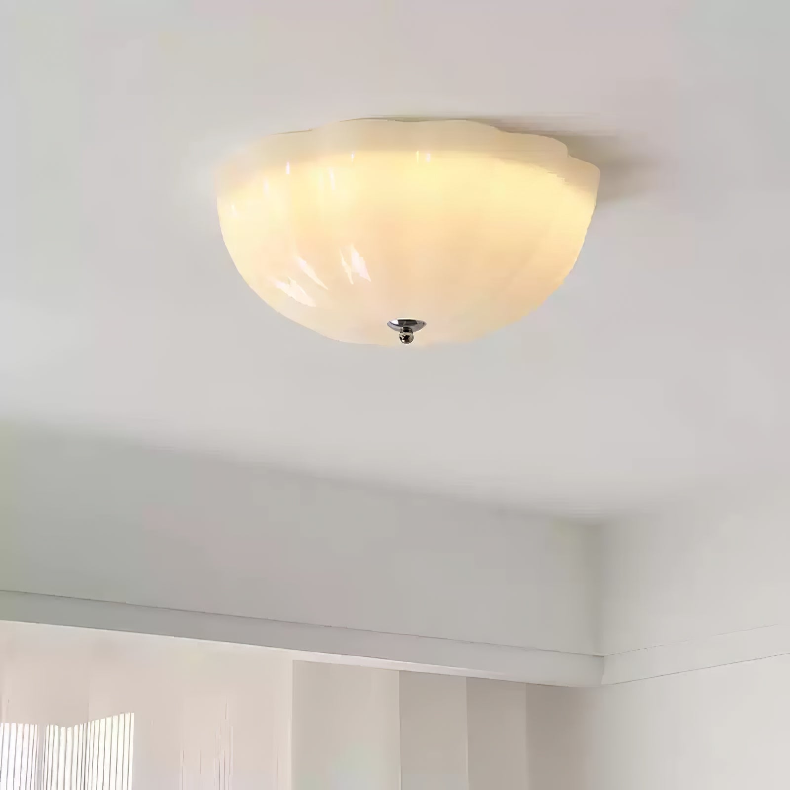 Opal Shell Ceiling Lamp - Blowlighting