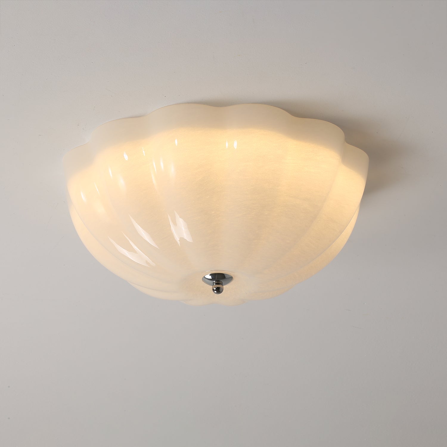 Opal Shell Ceiling Lamp - Blowlighting
