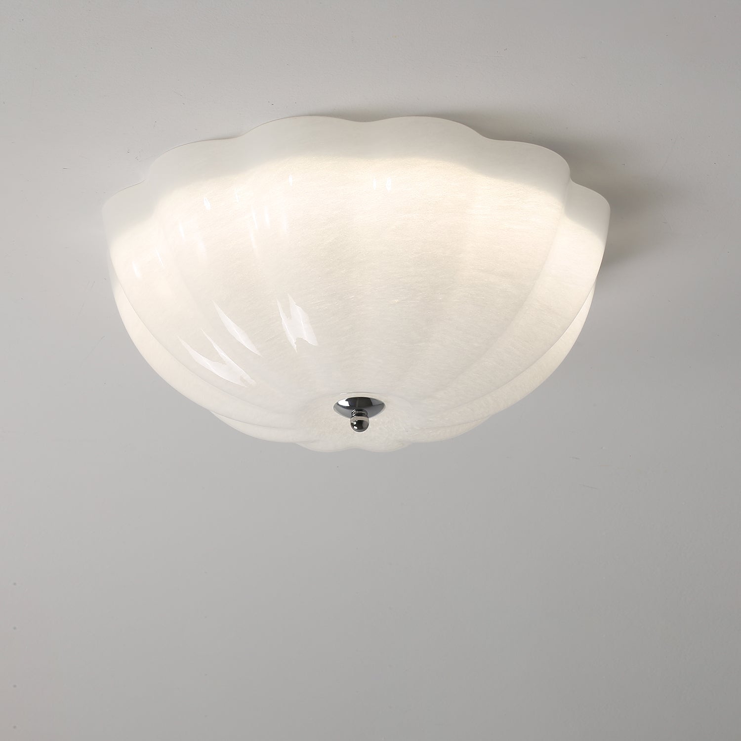 Opal Shell Ceiling Lamp - Blowlighting
