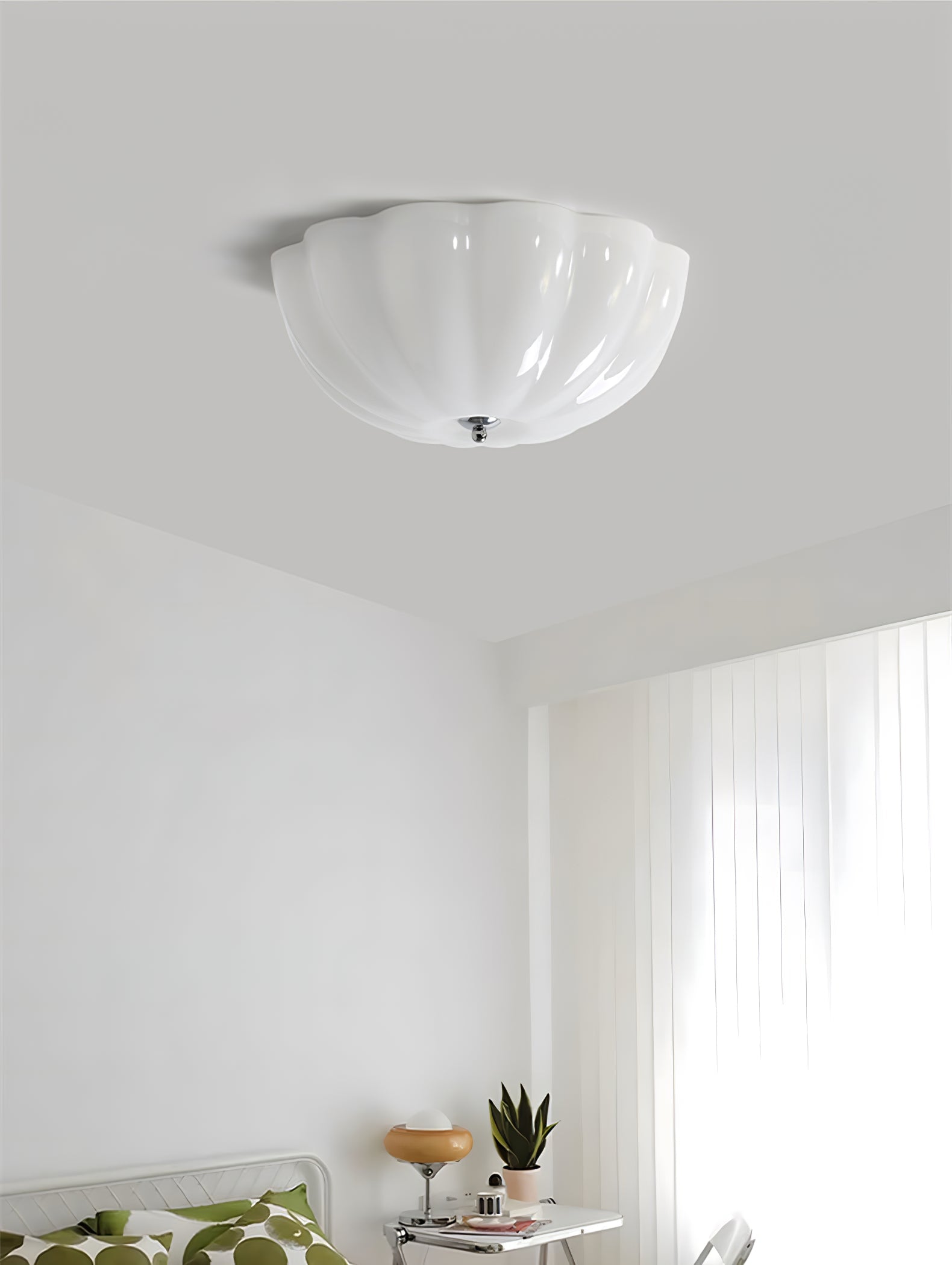Opal Shell Ceiling Lamp - Blowlighting
