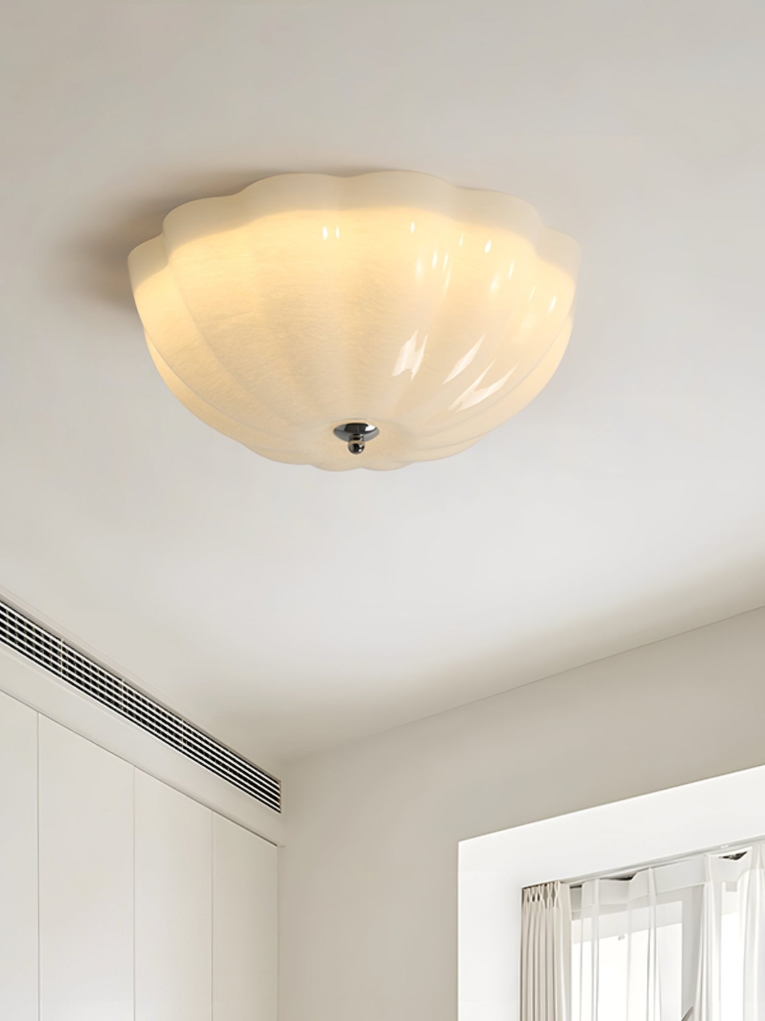 Opal Shell Ceiling Lamp - Blowlighting
