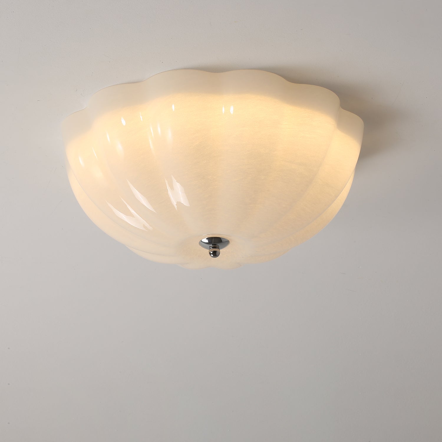 Opal Shell Ceiling Lamp - Blowlighting