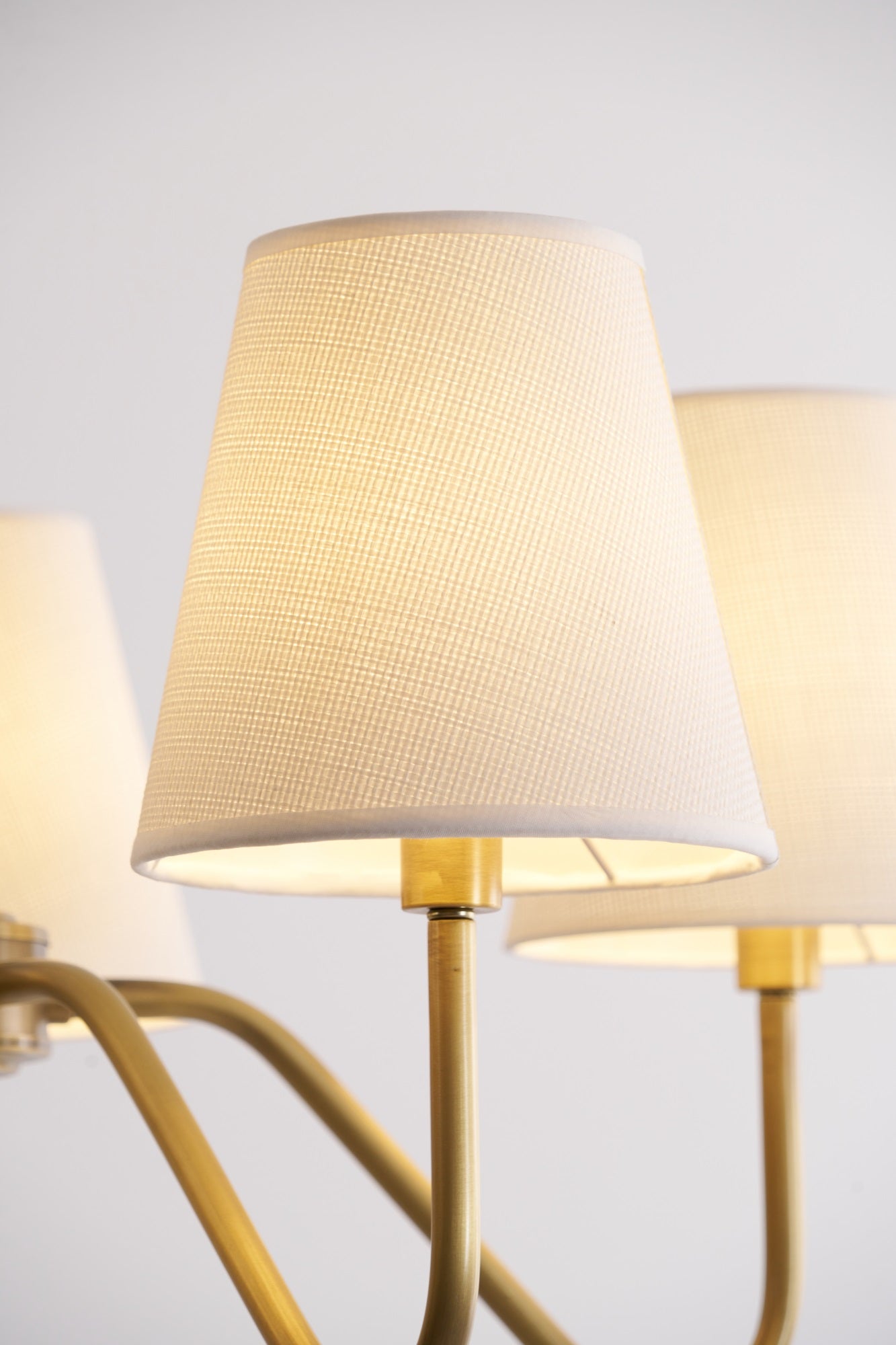 Opaluxe Brass Chandelier - Blowlighting