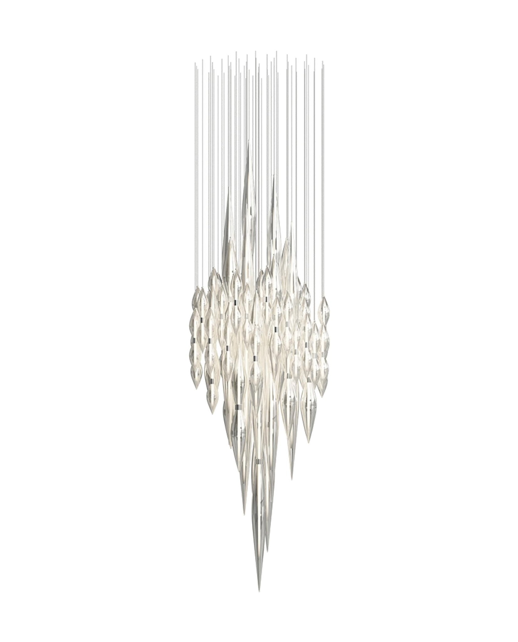 Oloren Prismatic Crystal Chandelier - Blowlighting