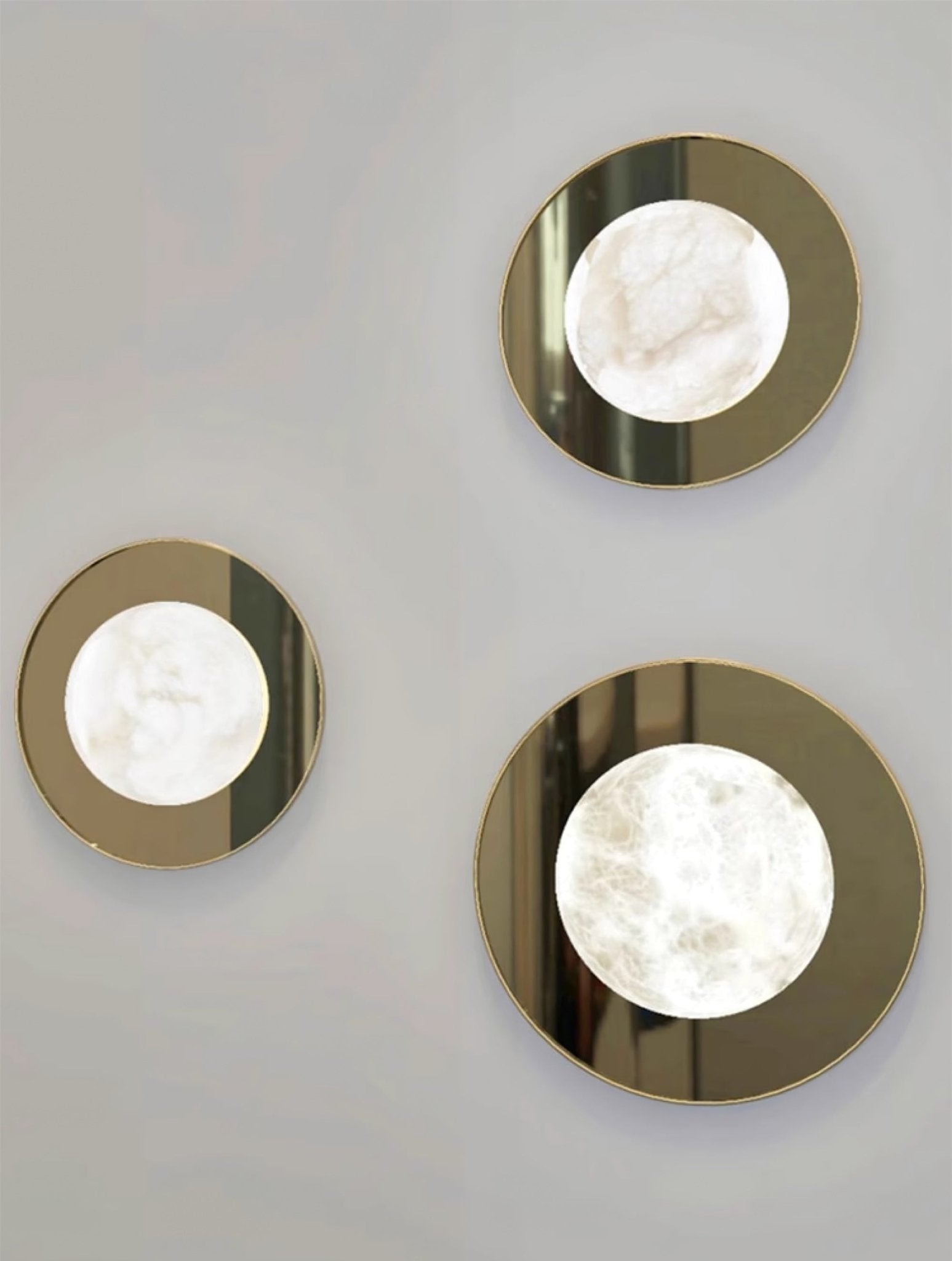 Lyra Modern Alabaster Wall Light - Blowlighting