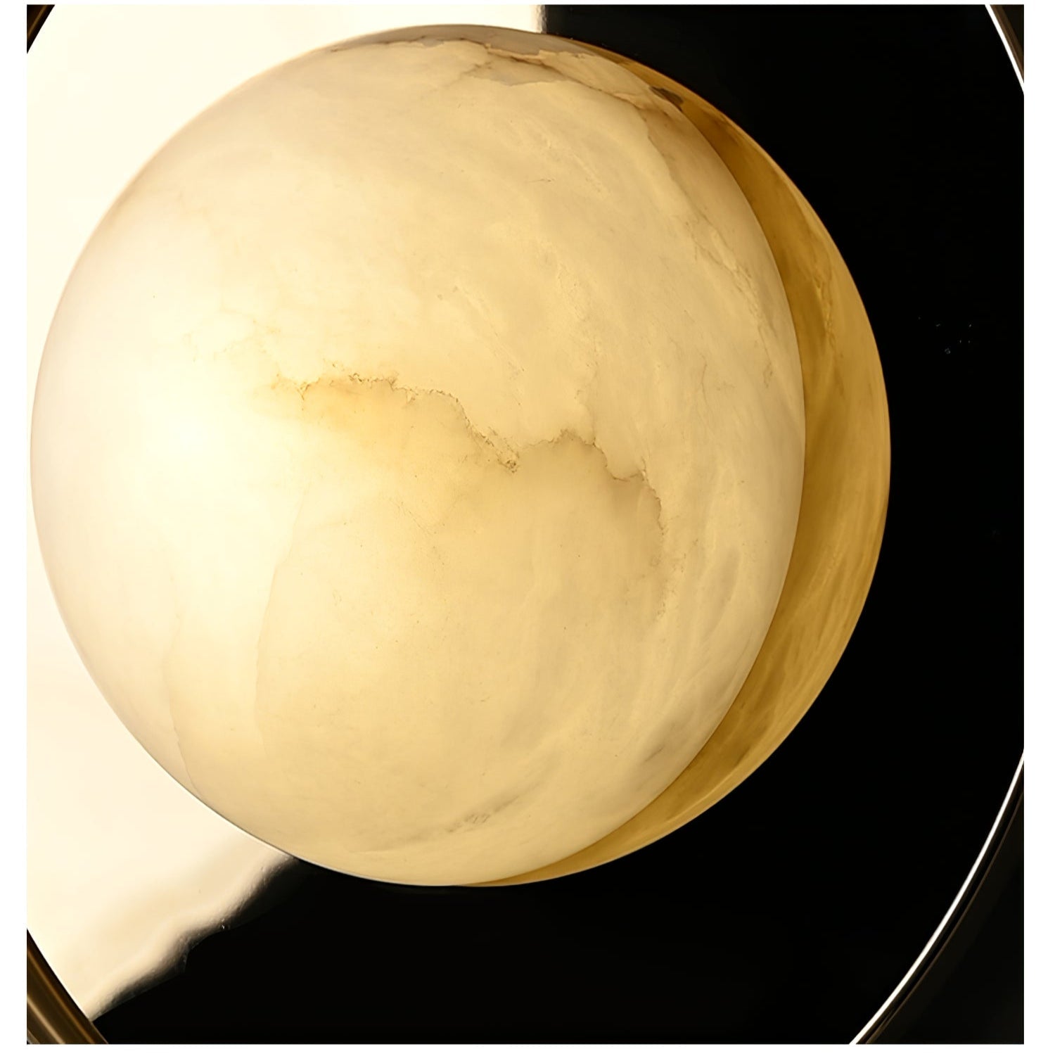 Lyra Modern Alabaster Wall Light - Blowlighting
