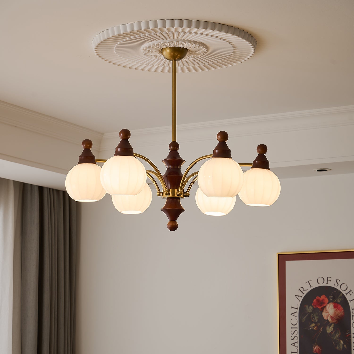 Ophelia Blossom Chandelier - Blowlighting
