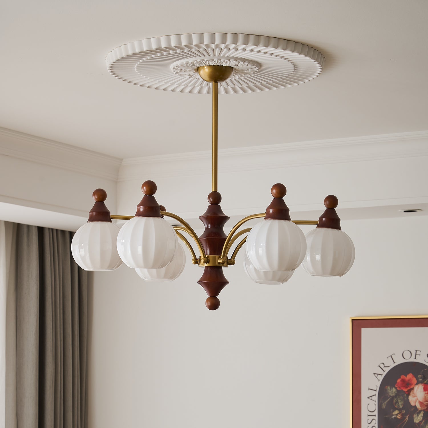 Ophelia Blossom Chandelier - Blowlighting