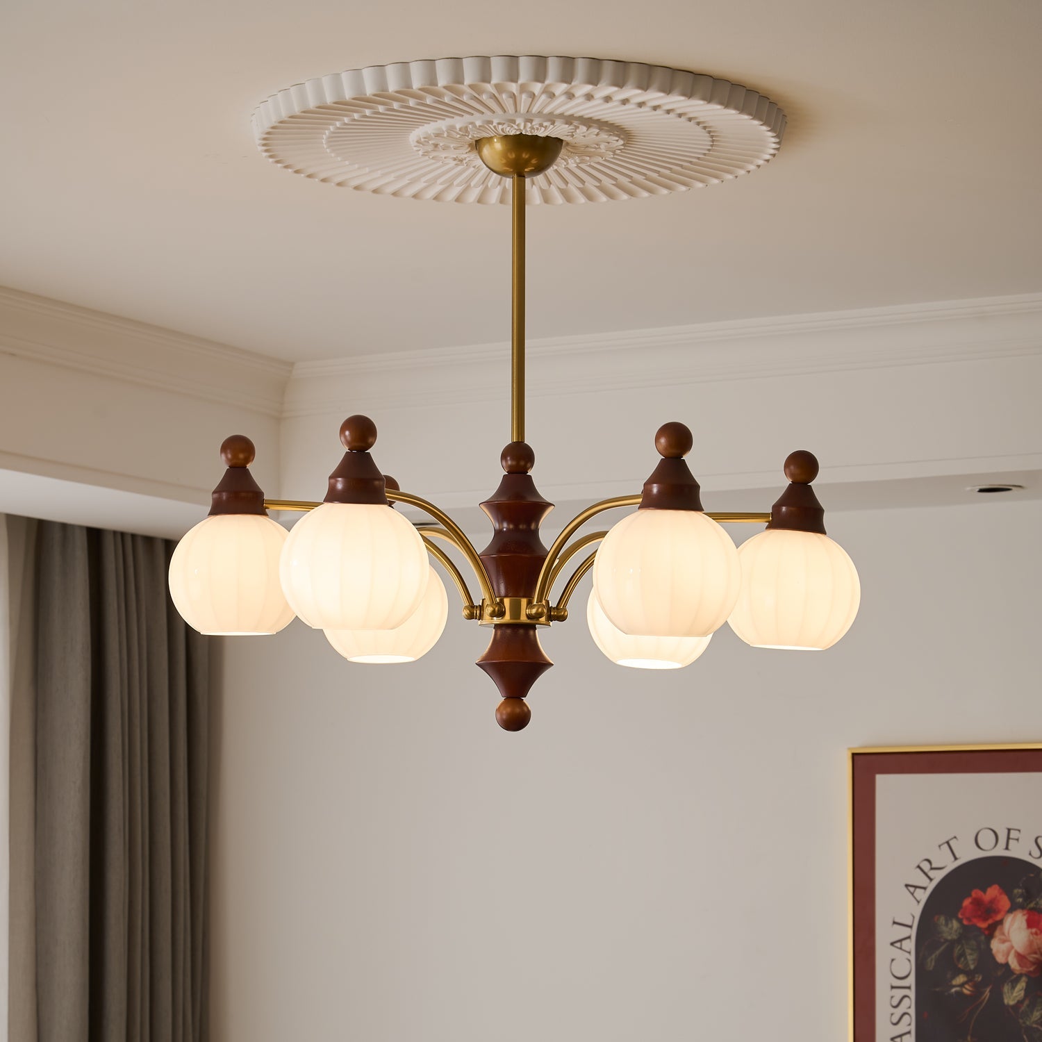 Ophelia Blossom Chandelier - Blowlighting