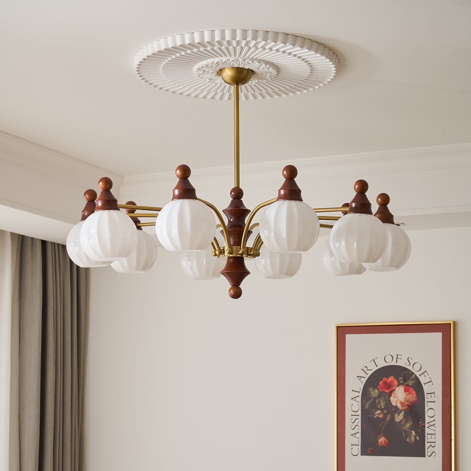 Ophelia Blossom Chandelier - Blowlighting