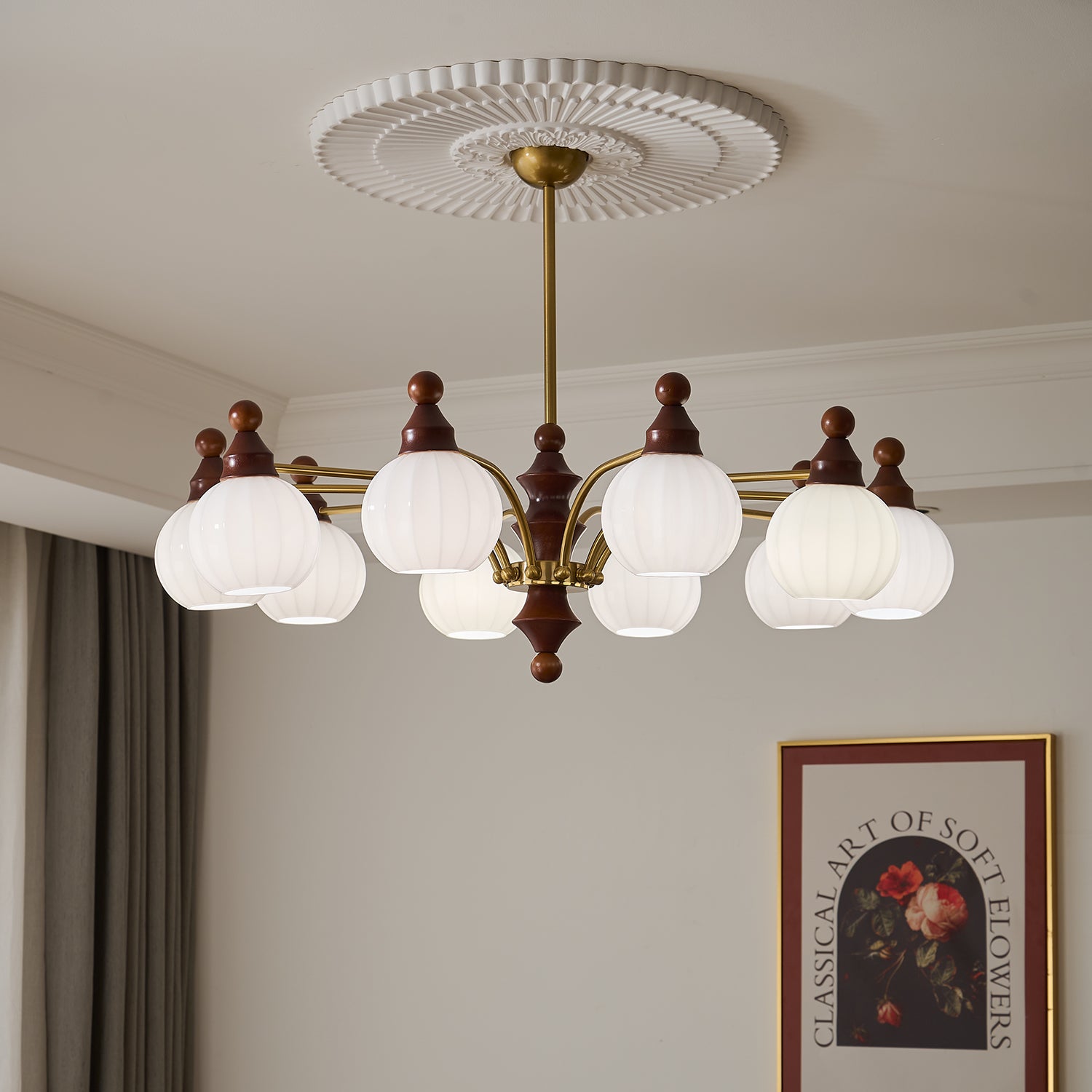 Ophelia Blossom Chandelier - Blowlighting