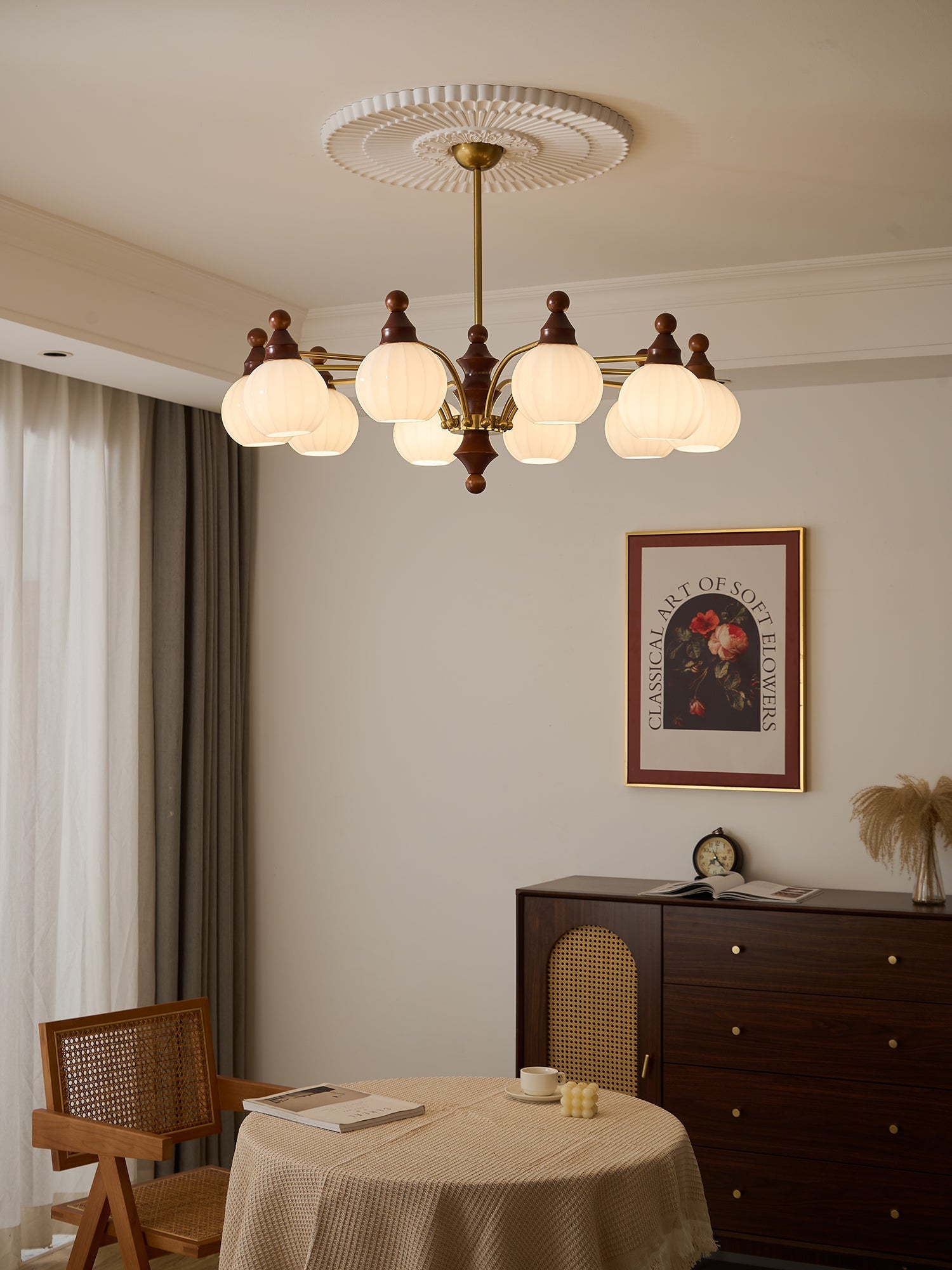 Ophelia Blossom Chandelier - Blowlighting
