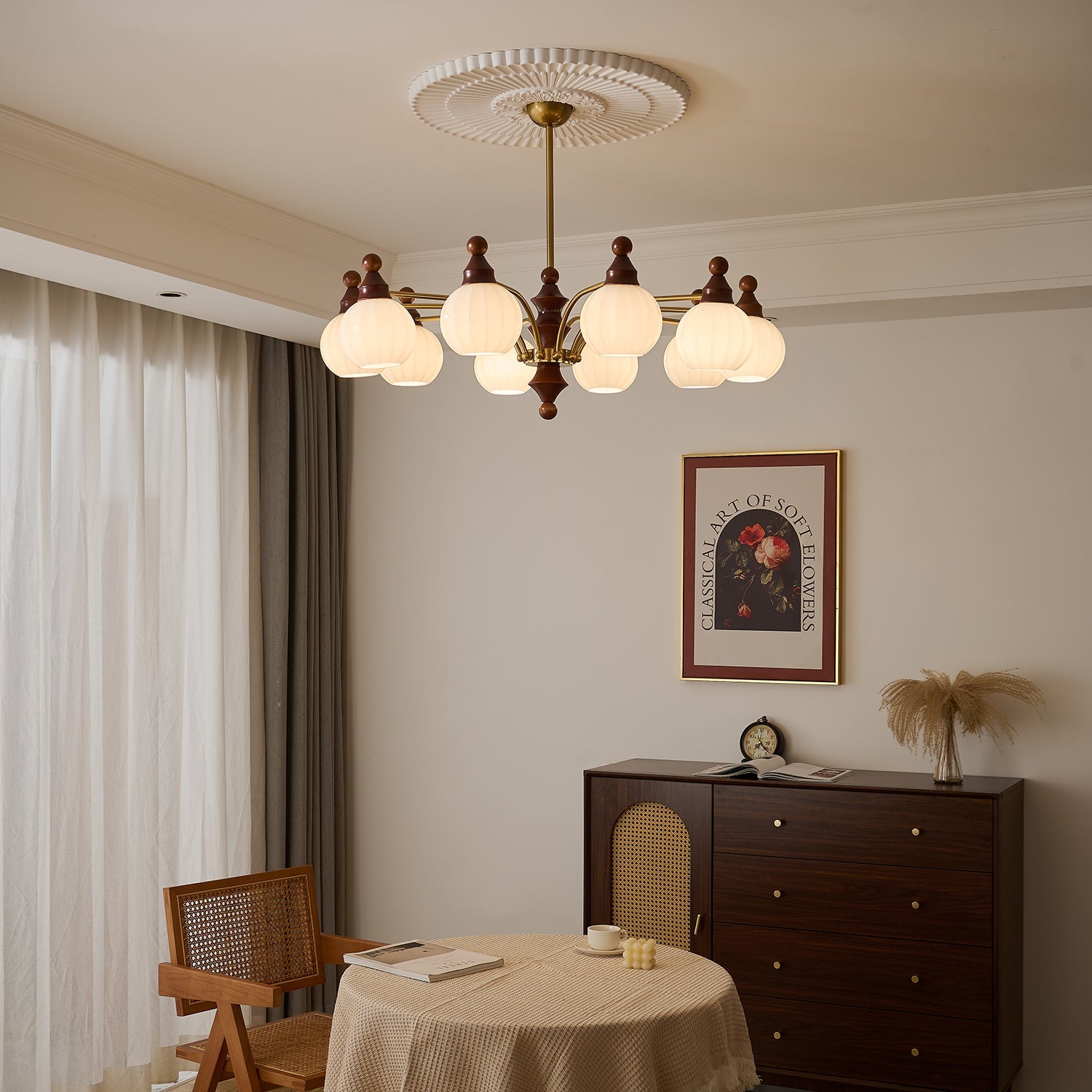 Ophelia Blossom Chandelier - Blowlighting