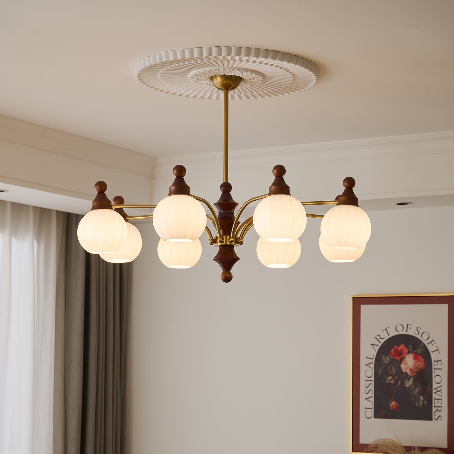 Ophelia Blossom Chandelier - Blowlighting