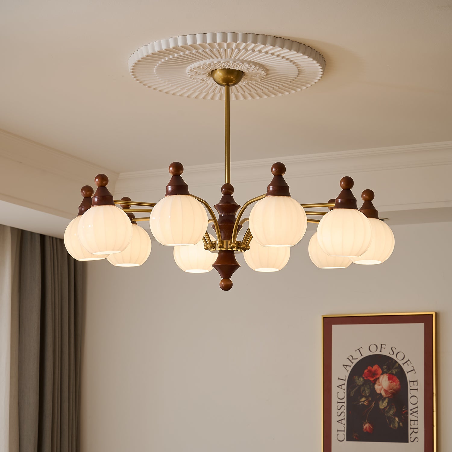 Ophelia Blossom Chandelier - Blowlighting