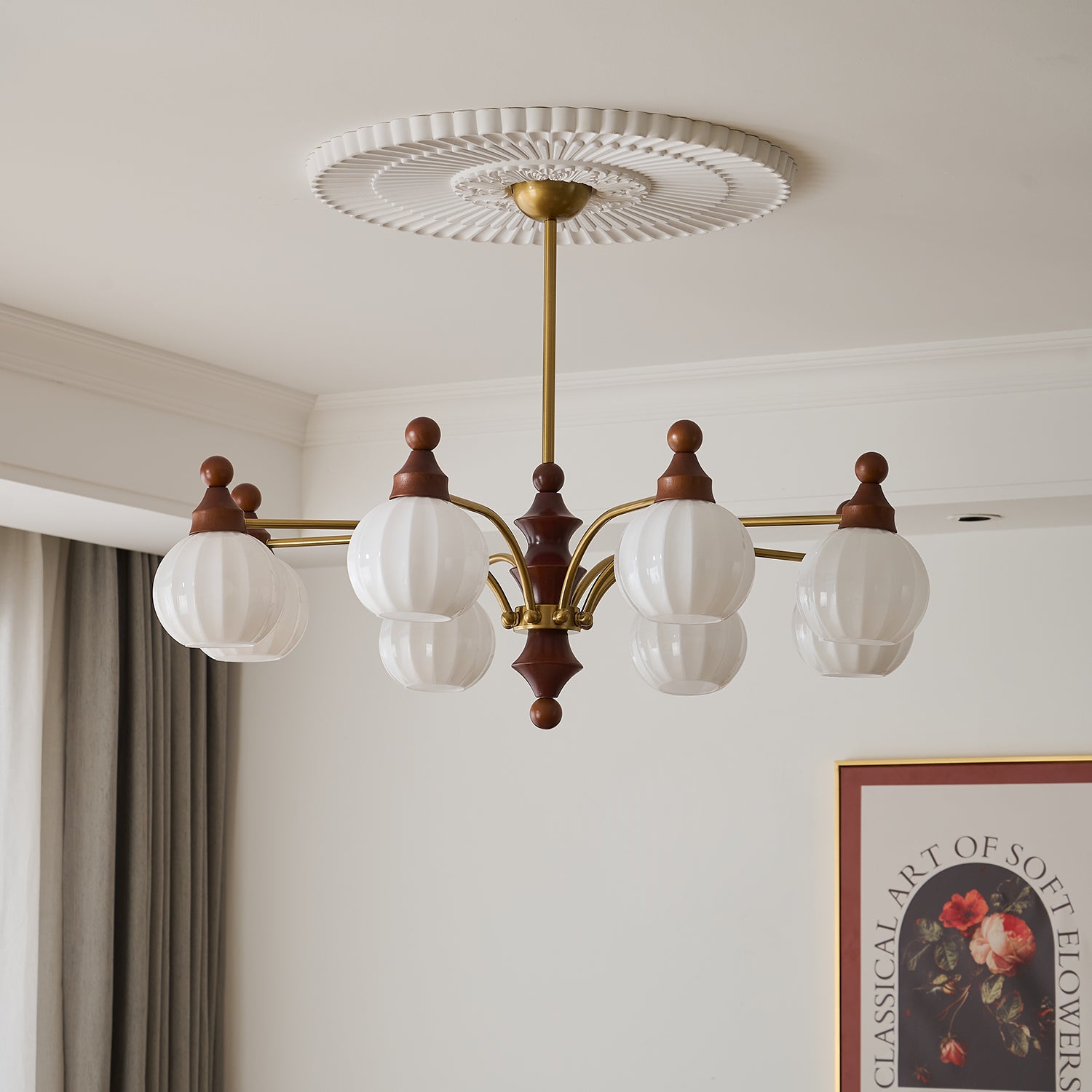 Ophelia Blossom Chandelier - Blowlighting
