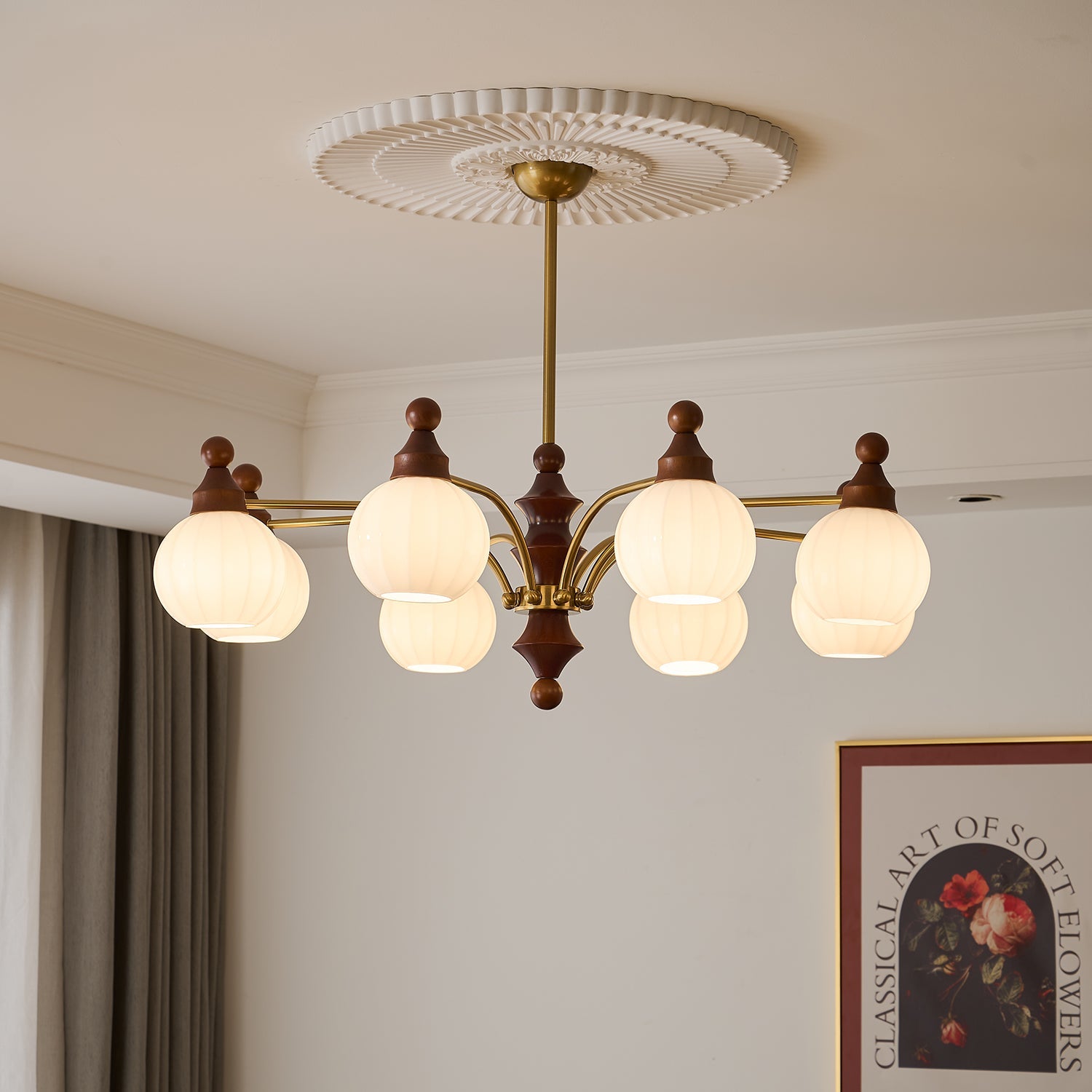 Ophelia Blossom Chandelier - Blowlighting