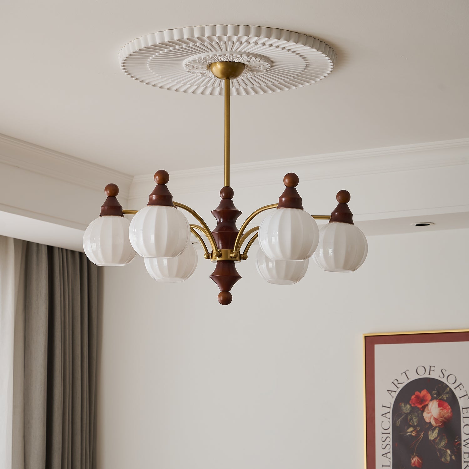 Ophelia Blossom Chandelier - Blowlighting