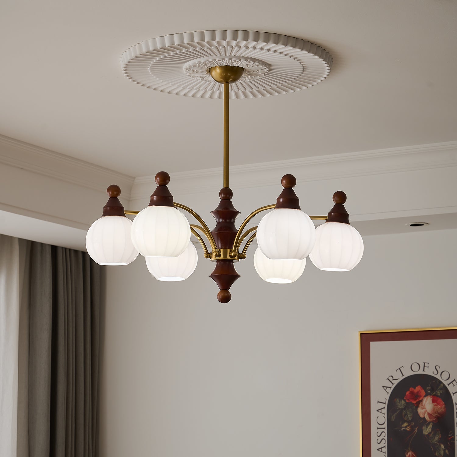 Ophelia Blossom Chandelier - Blowlighting