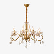 Opulent Pearl Crystal Chandelier - Blowlighting