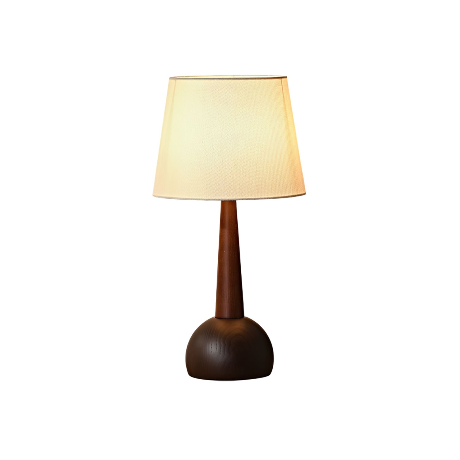 Luna Minimalist Wood Table Lamp - Blowlighting
