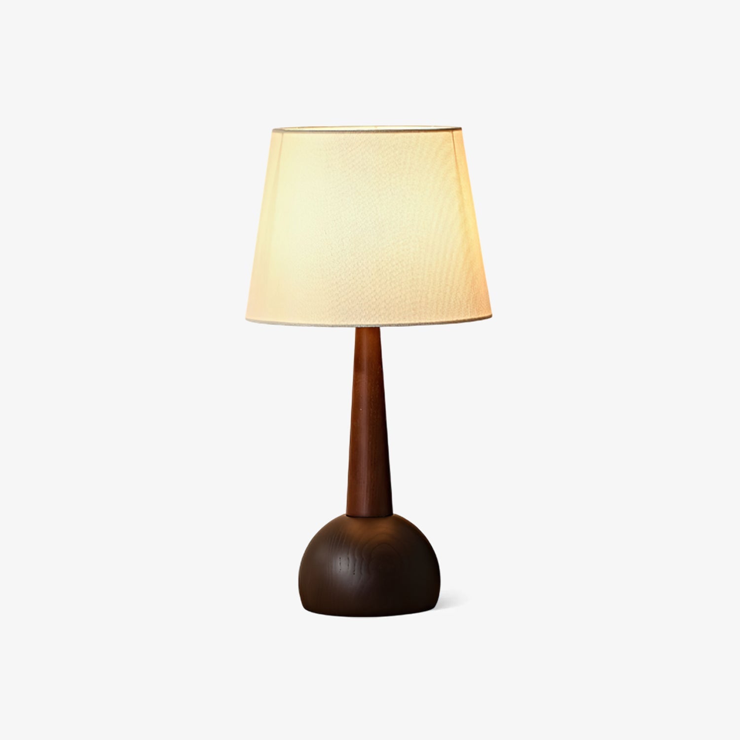 Luna Minimalist Wood Table Lamp - Blowlighting